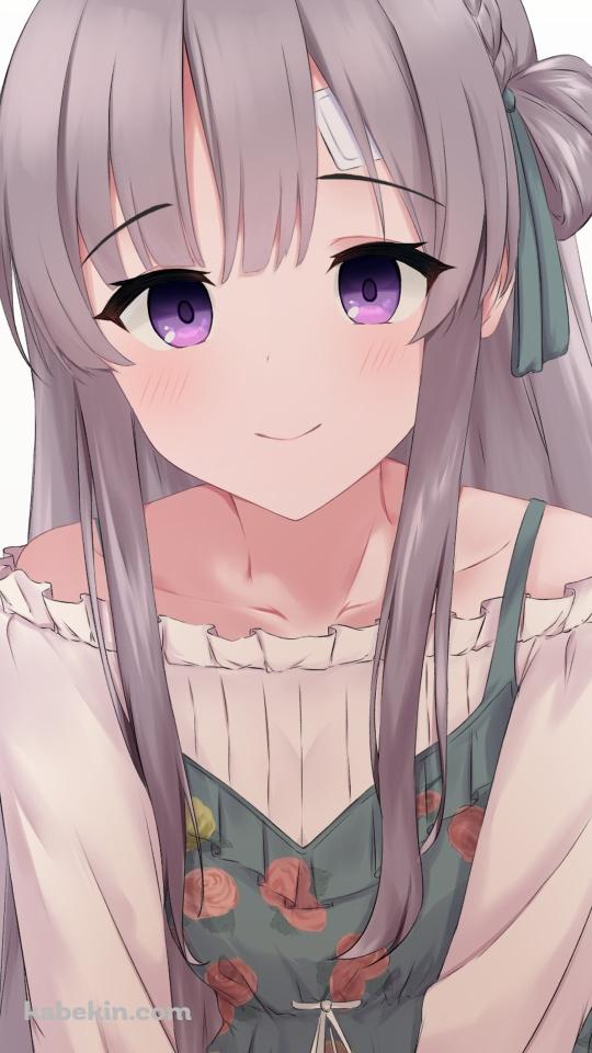 微笑む幽谷霧子（ゆうこく きりこ） / アイドルマスターシャイニーカラーズのAndroidの壁紙(540px x 960px) スマホ用