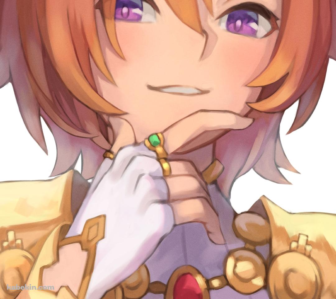 顎に手をあてて笑うテイエムオペラオー / ウマ娘プリティーダービーのAndroidの壁紙(1080px x 960px) スマホ用