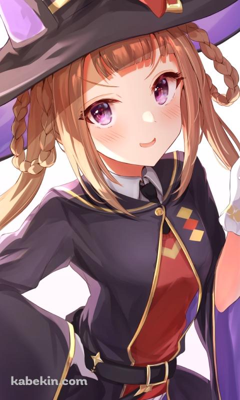 左手の人差し指をさす可愛いスイープトウショウ / ウマ娘プリティーダービーのAndroidの壁紙(480px x 800px) スマホ用
