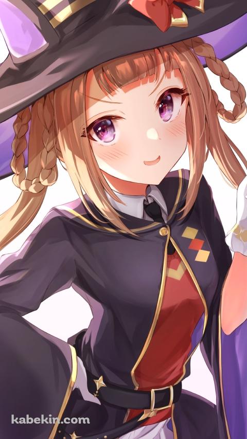 左手の人差し指をさす可愛いスイープトウショウ / ウマ娘プリティーダービーのAndroidの壁紙(480px x 854px) スマホ用
