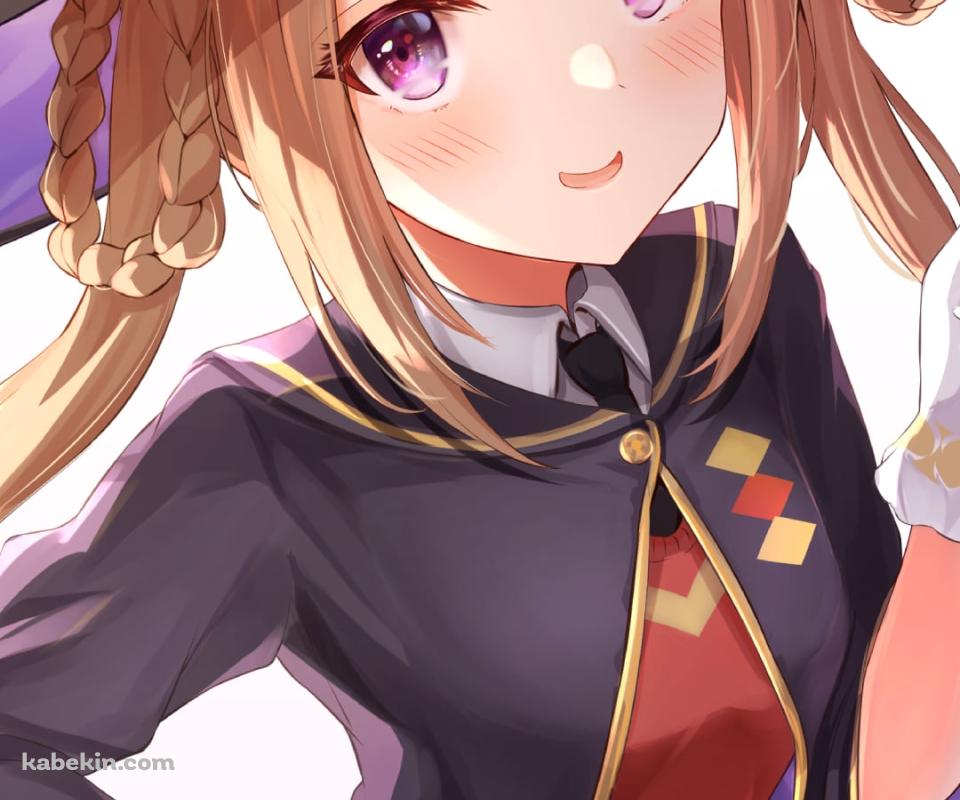 左手の人差し指をさす可愛いスイープトウショウ / ウマ娘プリティーダービーのAndroidの壁紙(960px x 800px) スマホ用