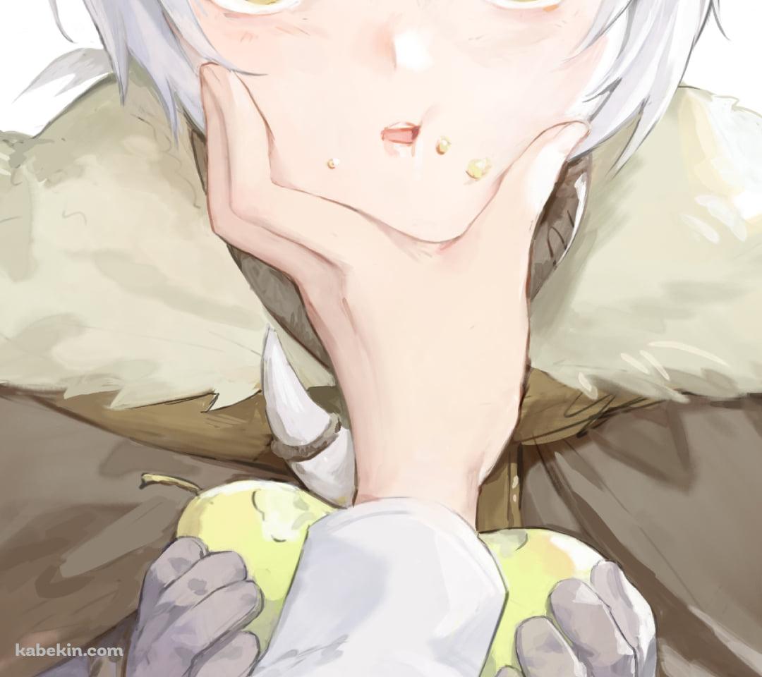 顔をムギュッとされるフシ / 不滅のあなたへのAndroidの壁紙(1080px x 960px) スマホ用