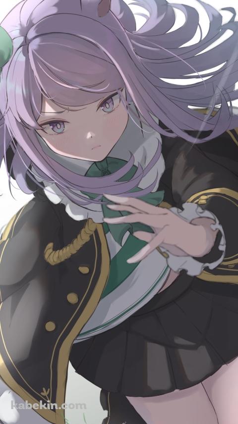 真っ直ぐ前を見つめて駆けるメジロマックイーン / ウマ娘プリティーダービーのAndroidの壁紙(480px x 854px) スマホ用