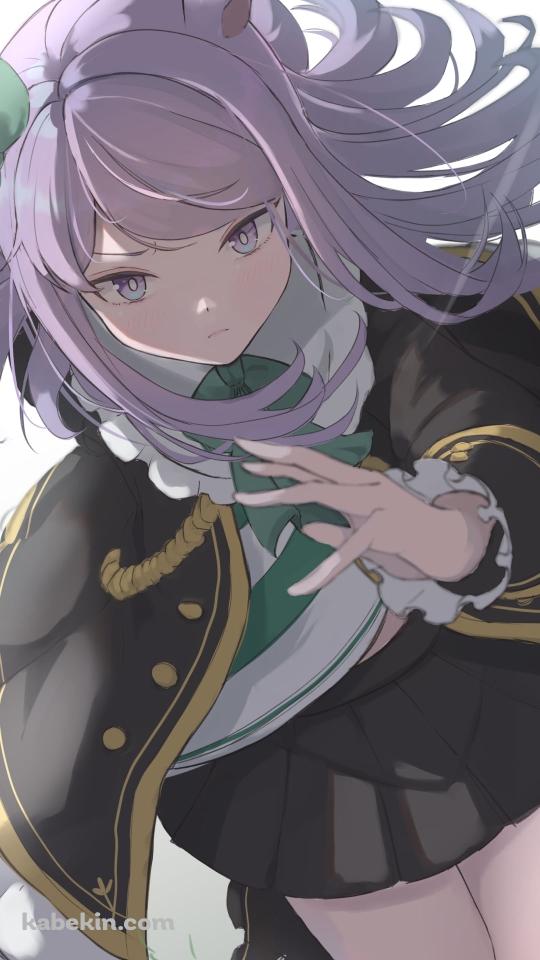 真っ直ぐ前を見つめて駆けるメジロマックイーン / ウマ娘プリティーダービーのAndroidの壁紙(540px x 960px) スマホ用