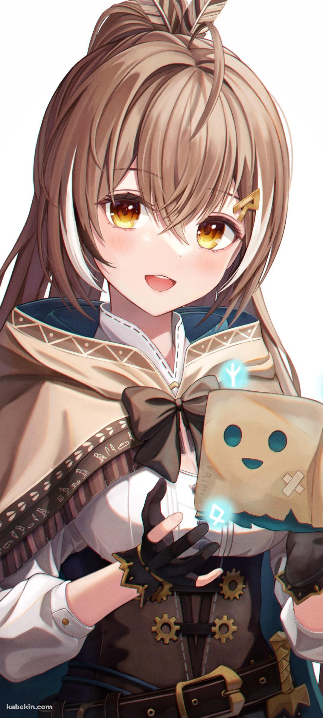 笑顔の友達と七詩ムメイ / 議会組 / ホロライブ / バーチャルYouTuber / VtuberのAndroidの壁紙(1080px x 2400px) スマホ用