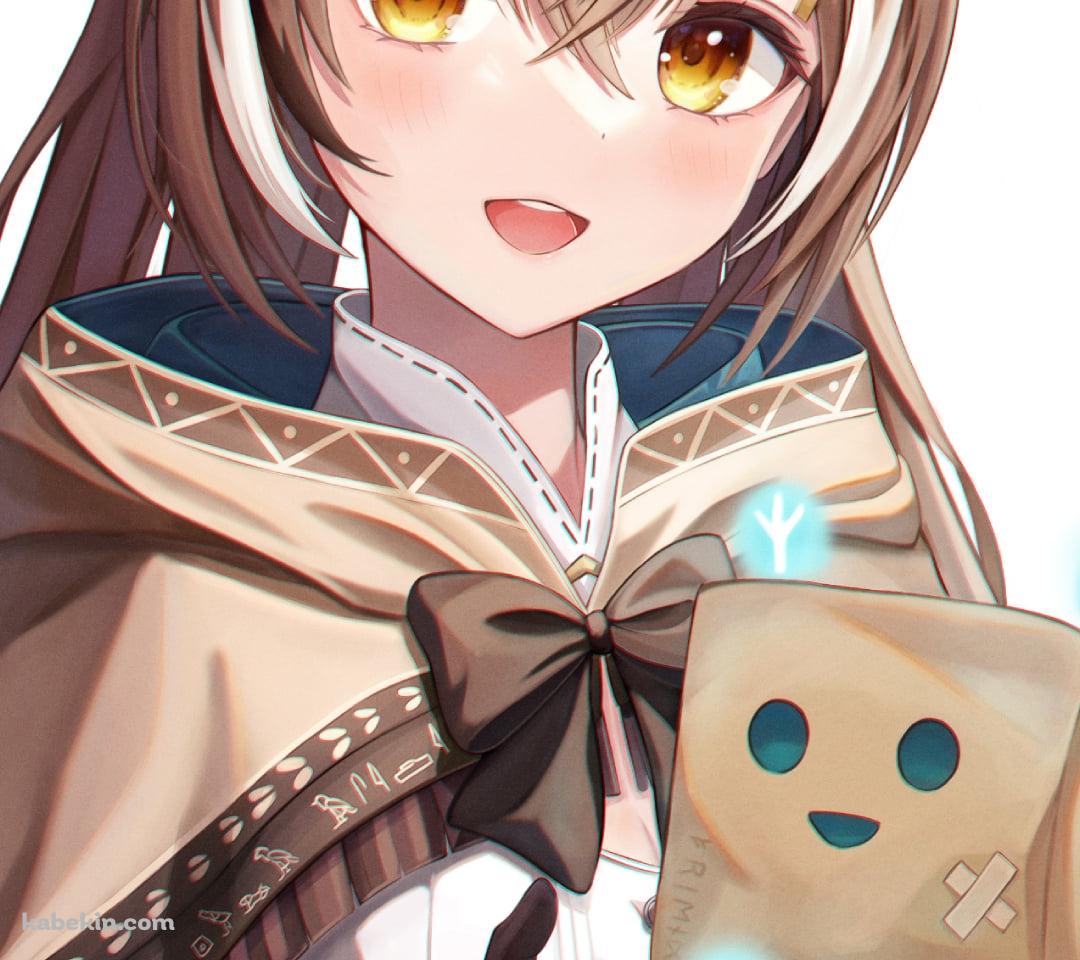 笑顔の友達と七詩ムメイ / 議会組 / ホロライブ / バーチャルYouTuber / VtuberのAndroidの壁紙(1080px x 960px) スマホ用