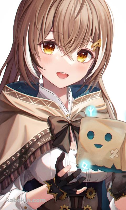 笑顔の友達と七詩ムメイ / 議会組 / ホロライブ / バーチャルYouTuber / VtuberのAndroidの壁紙(480px x 800px) スマホ用