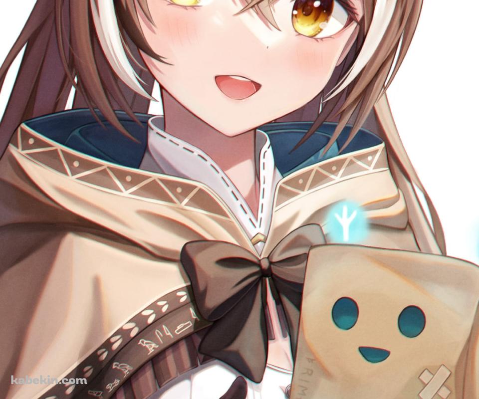 笑顔の友達と七詩ムメイ / 議会組 / ホロライブ / バーチャルYouTuber / VtuberのAndroidの壁紙(960px x 800px) スマホ用