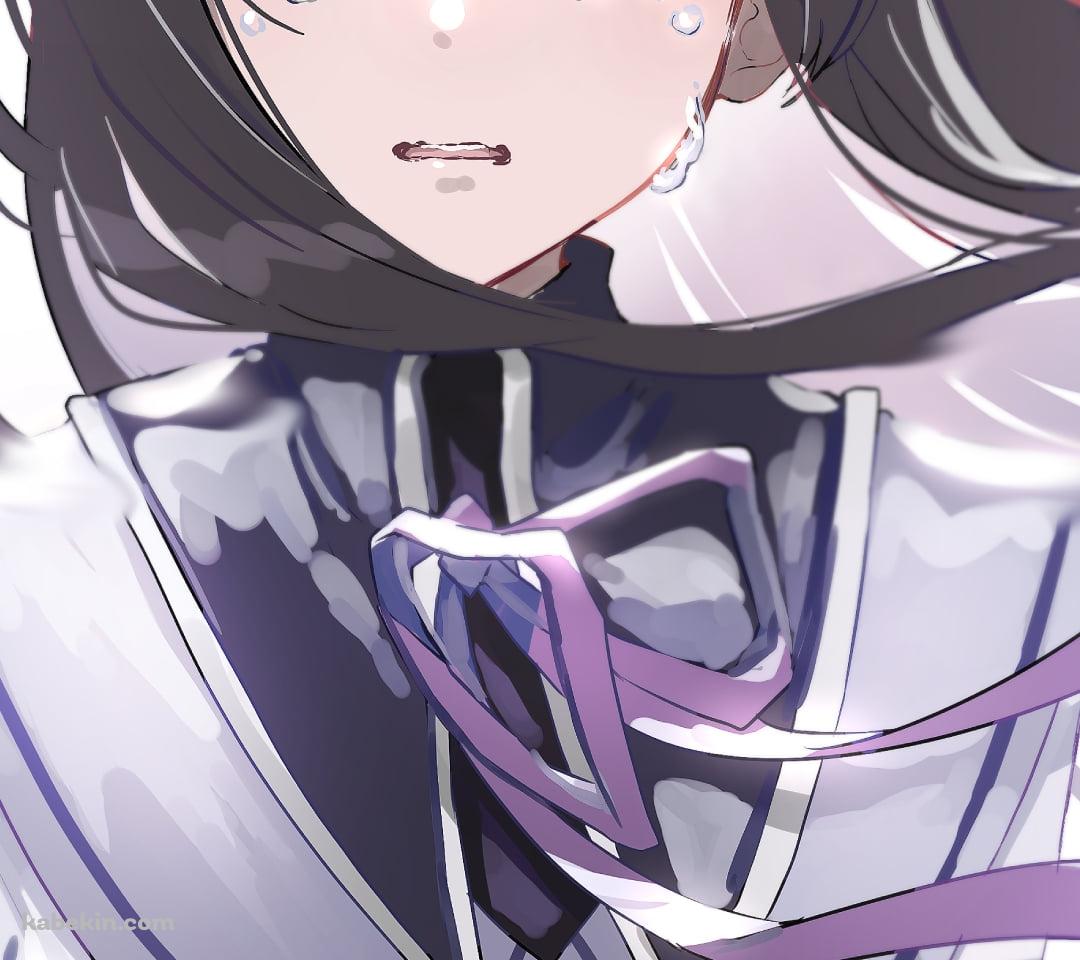 涙する暁美ほむら / 魔法少女まどか☆マギカのAndroidの壁紙(1080px x 960px) スマホ用
