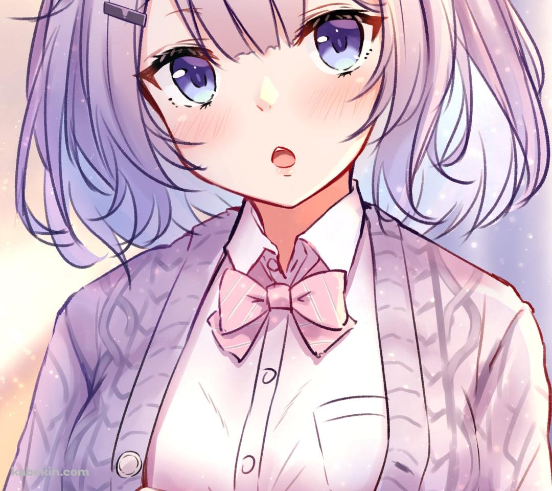 カーデガンを羽織ったヌン・ボラ / にじさんじ / バーチャルYouTuber / VtuberのAndroidの壁紙(1080px x 960px) スマホ用