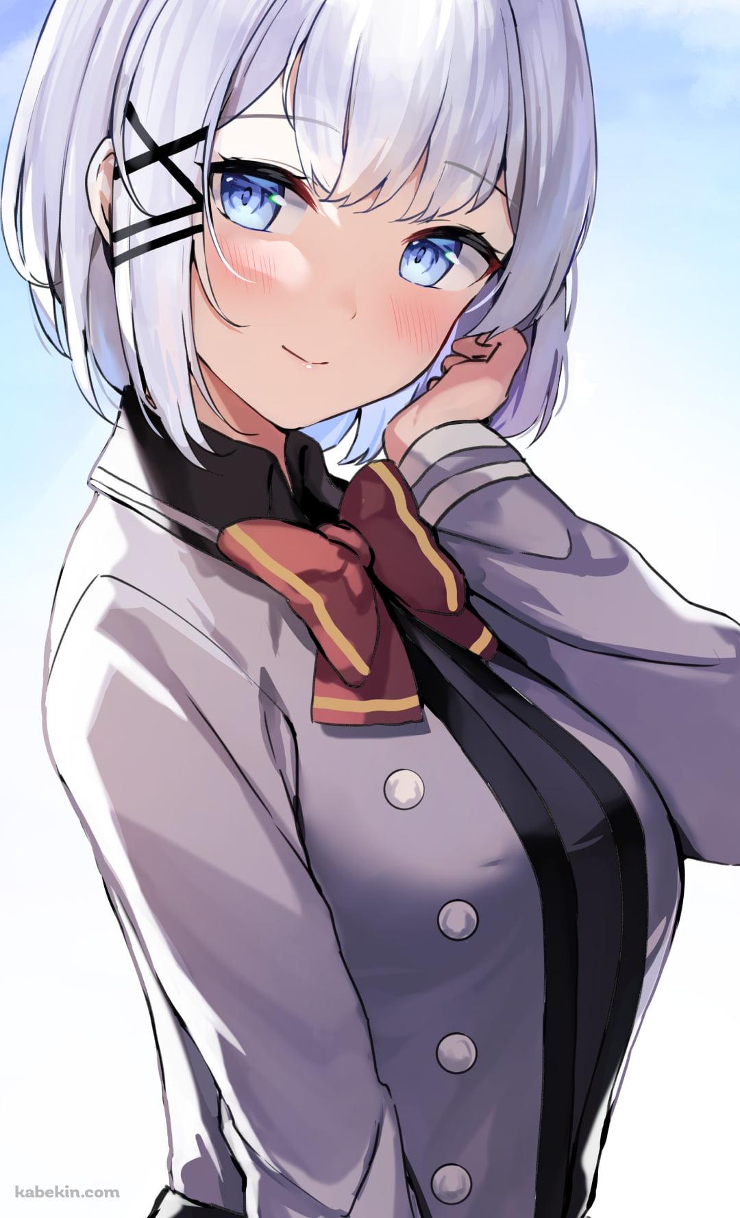 こちらに振り返り微笑む可愛いシエスタ / たんもしのAndroidの壁紙(1080px x 1776px) スマホ用