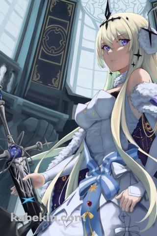 黒い剣を持つベツレヘム / 白夜極光のAndroidの壁紙(320px x 480px) スマホ用