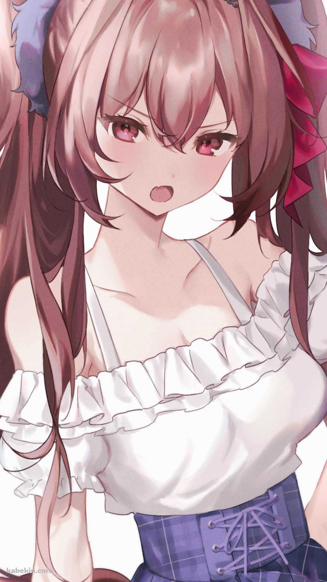 腰に手をあてて怒っているダイワスカーレット / ウマ娘プリティーダービーのAndroidの壁紙(1080px x 1920px) スマホ用