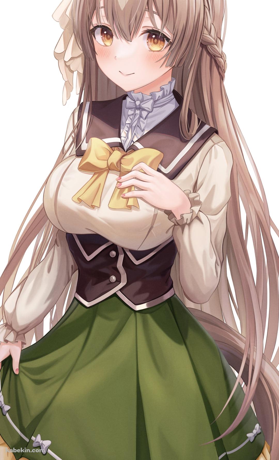 胸元に手をあてる可愛いサトノダイヤモンド / ウマ娘プリティーダービーのAndroidの壁紙(1080px x 1776px) スマホ用