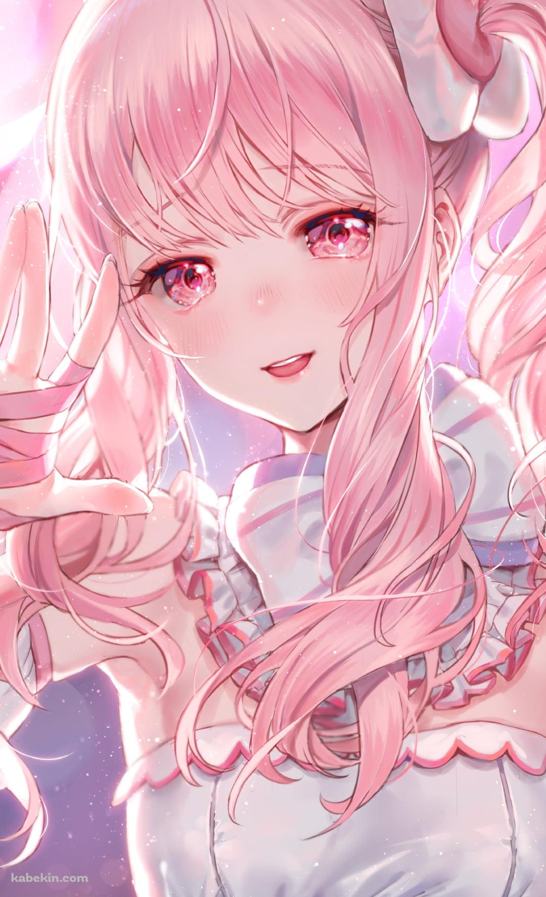 ピンクの衣装を着た暁山瑞希 / プロセカ / プロジェクトセカイのAndroidの壁紙(1080px x 1776px) スマホ用
