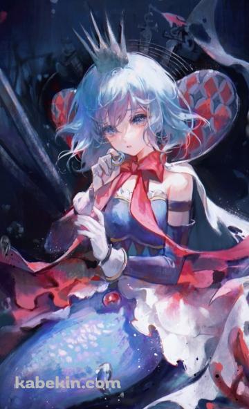 綺麗な美樹さやか / オクタヴィア・フォン・ゼッケンドルフ / 人魚 / 魔法少女まどか☆マギカのAndroidの壁紙(360px x 592px) スマホ用