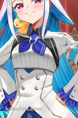 ドヤ顔の可愛いリゼ・ヘルエスタ / にじさんじ / バーチャルYouTuber / VtuberのAndroidの壁紙(320px x 480px) スマホ用