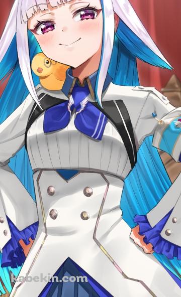 ドヤ顔の可愛いリゼ・ヘルエスタ / にじさんじ / バーチャルYouTuber / VtuberのAndroidの壁紙(360px x 592px) スマホ用