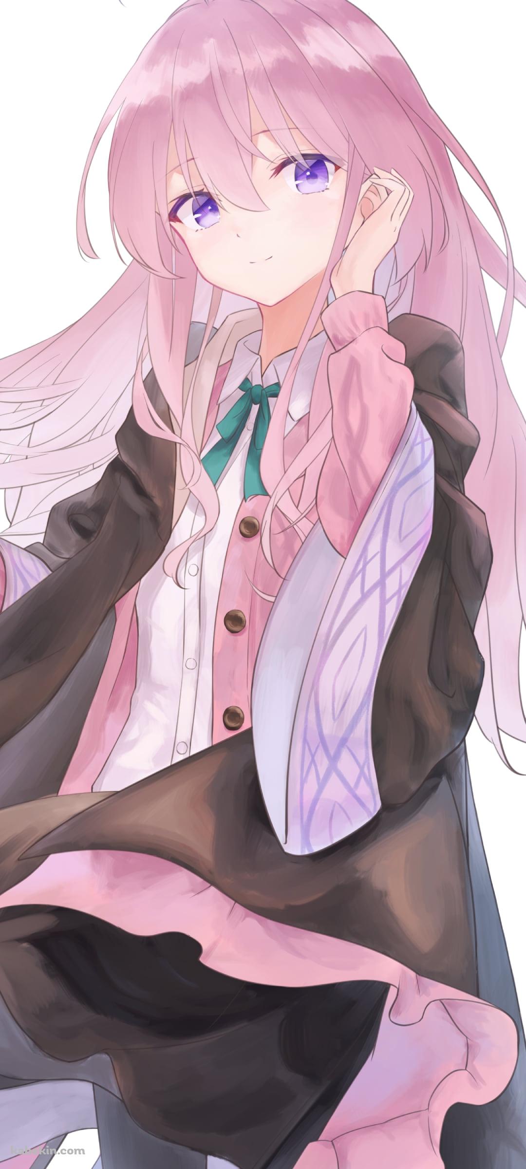 右手をかざすほうき / 魔女の旅々のAndroidの壁紙(1080px x 2400px) スマホ用