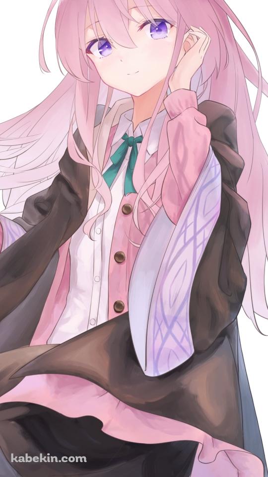 右手をかざすほうき / 魔女の旅々のAndroidの壁紙(540px x 960px) スマホ用