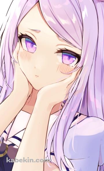 失恋して涙目のメジロマックイーン / ウマ娘プリティーダービーのAndroidの壁紙(360px x 592px) スマホ用