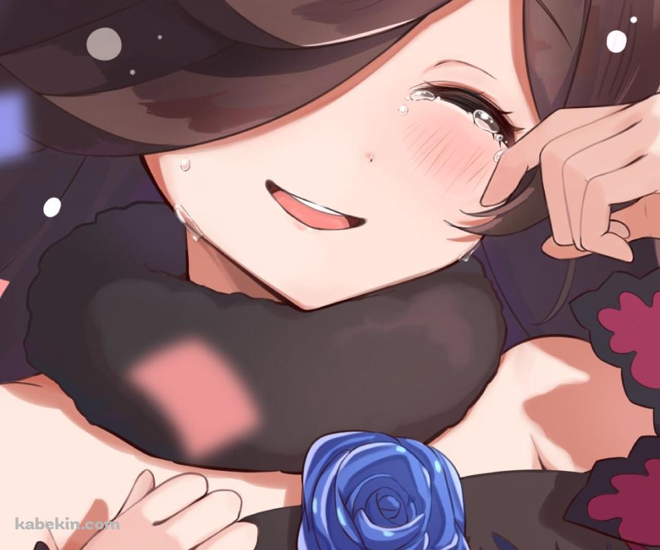 泣き笑いをするライスシャワー / ウマ娘プリティーダービーのAndroidの壁紙(960px x 800px) スマホ用