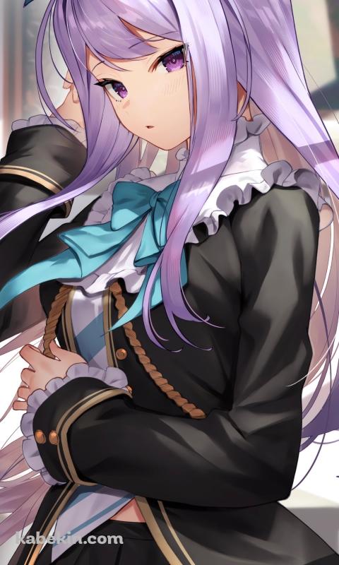 黒い衣装を着た綺麗なメジロマックイーン / ウマ娘プリティーダービーのAndroidの壁紙(480px x 800px) スマホ用