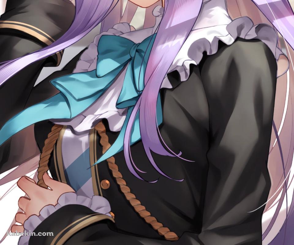 黒い衣装を着た綺麗なメジロマックイーン / ウマ娘プリティーダービーのAndroidの壁紙(960px x 800px) スマホ用