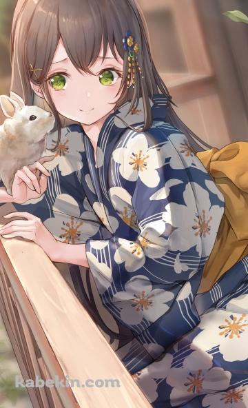 兎と花園たえ / バンドリ！のAndroidの壁紙(360px x 592px) スマホ用