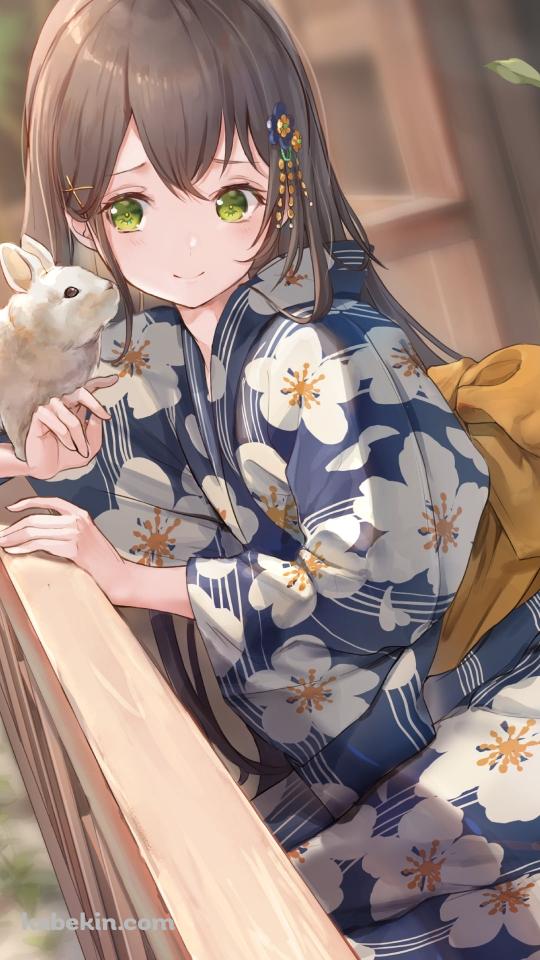 兎と花園たえ / バンドリ！のAndroidの壁紙(540px x 960px) スマホ用