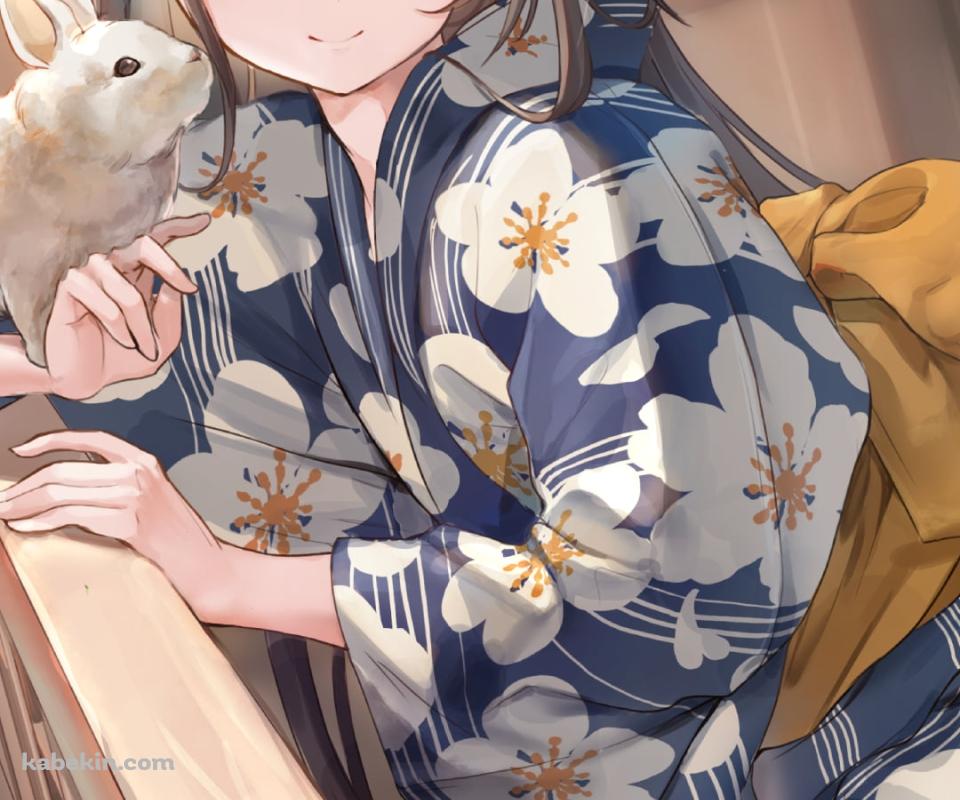 兎と花園たえ / バンドリ！のAndroidの壁紙(960px x 800px) スマホ用