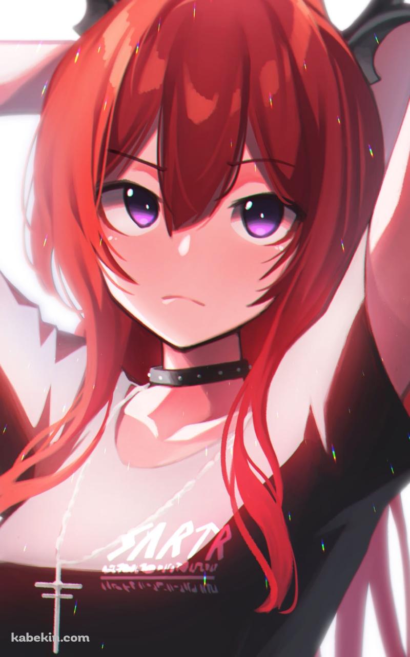 髪を結わくスルト / アークナイツのAndroidの壁紙(800px x 1280px) スマホ用