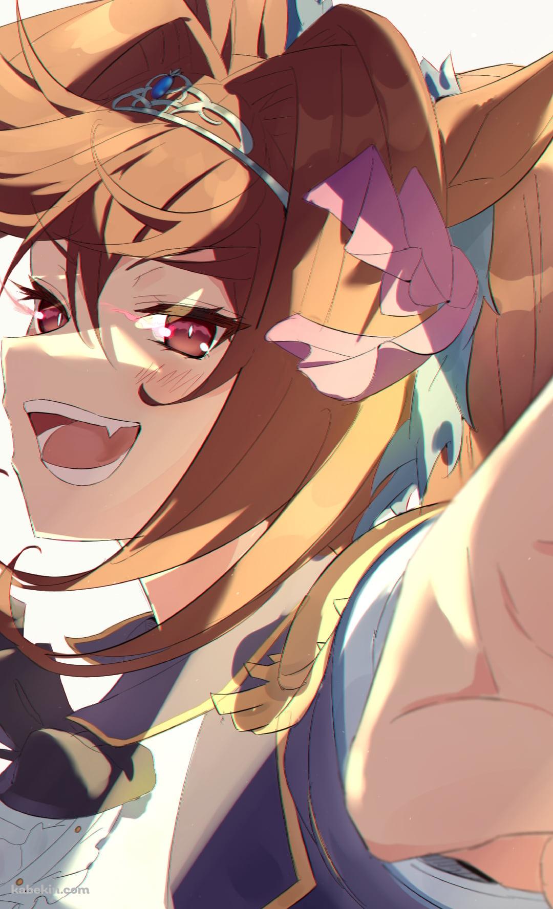 ドヤ顔で指をさすダイワスカーレット / ウマ娘プリティーダービーのAndroidの壁紙(1080px x 1776px) スマホ用