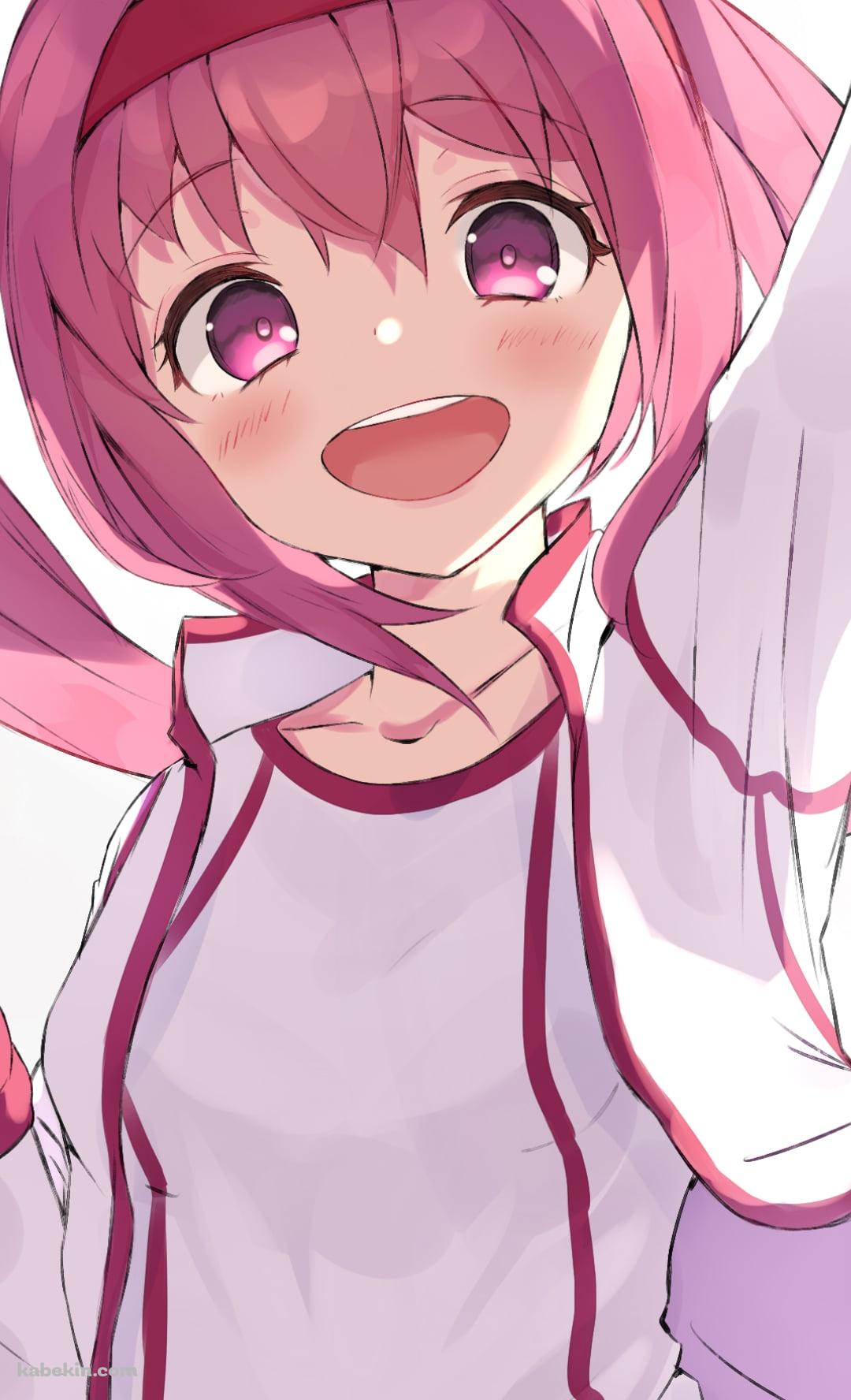 体操着を着て元気に喜ぶハルウララ / ウマ娘プリティーダービーのAndroidの壁紙(1080px x 1776px) スマホ用