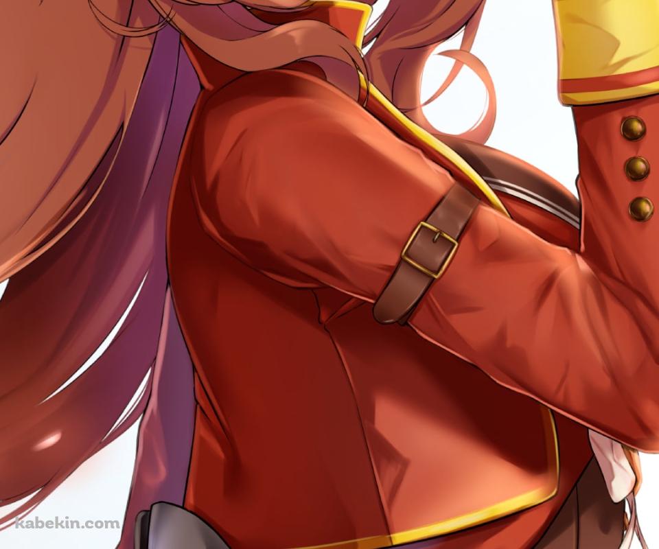 人差し指を立てる可愛いマルゼンスキー / ウマ娘プリティーダービーのAndroidの壁紙(960px x 800px) スマホ用