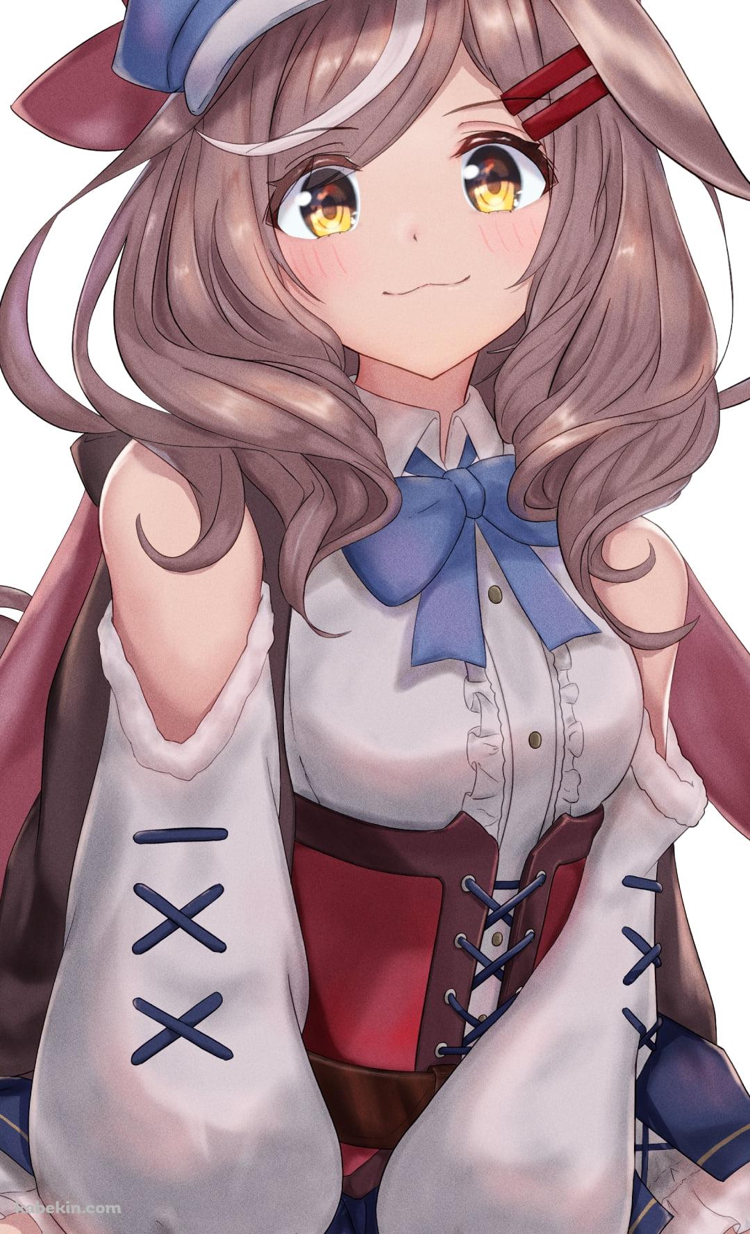 地べたに座る可愛いマチカネタンホイザ / ウマ娘プリティーダービーのAndroidの壁紙(1080px x 1776px) スマホ用