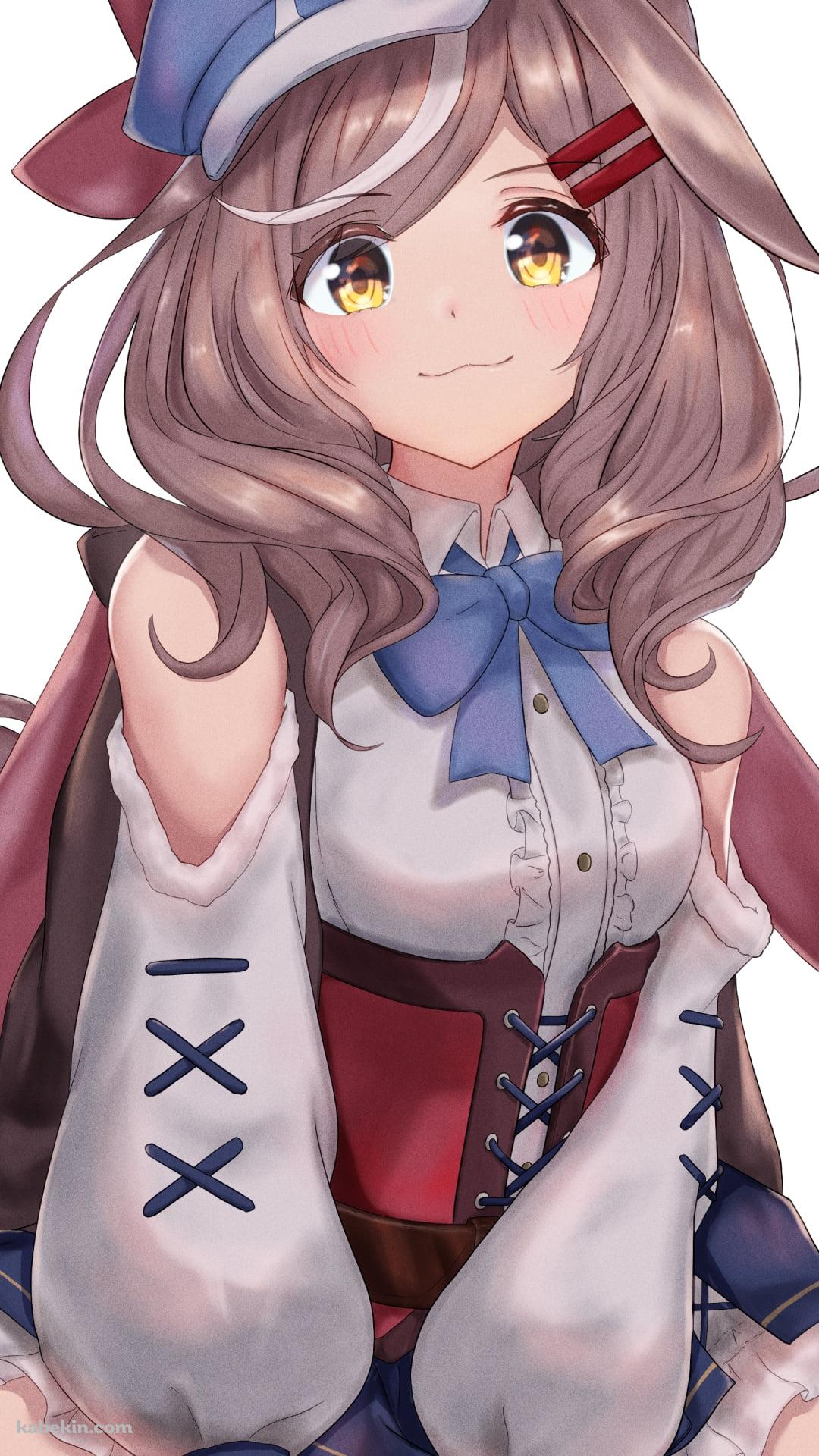 地べたに座る可愛いマチカネタンホイザ / ウマ娘プリティーダービーのAndroidの壁紙(1080px x 1920px) スマホ用
