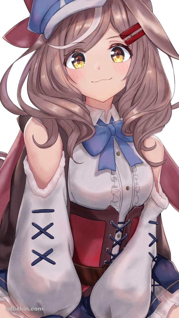 地べたに座る可愛いマチカネタンホイザ / ウマ娘プリティーダービーのAndroidの壁紙(720px x 1280px) スマホ用