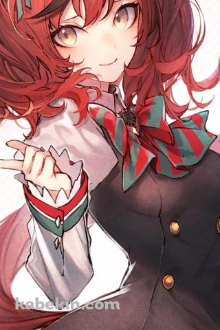 右手でこちらを指さすナイスネイチャ / ウマ娘プリティーダービーのAndroidの壁紙(320px x 480px) スマホ用
