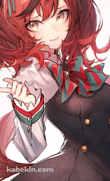 右手でこちらを指さすナイスネイチャ / ウマ娘プリティーダービーのAndroidの壁紙(360px x 592px) スマホ用