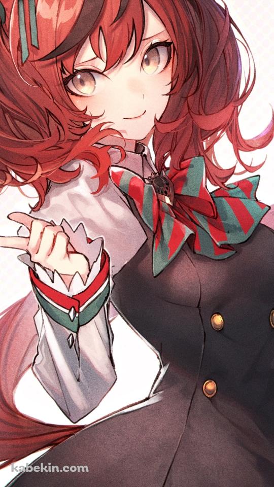 右手でこちらを指さすナイスネイチャ / ウマ娘プリティーダービーのAndroidの壁紙(540px x 960px) スマホ用