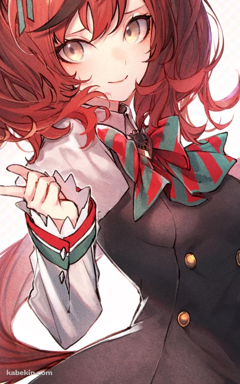 右手でこちらを指さすナイスネイチャ / ウマ娘プリティーダービーのAndroidの壁紙(800px x 1280px) スマホ用
