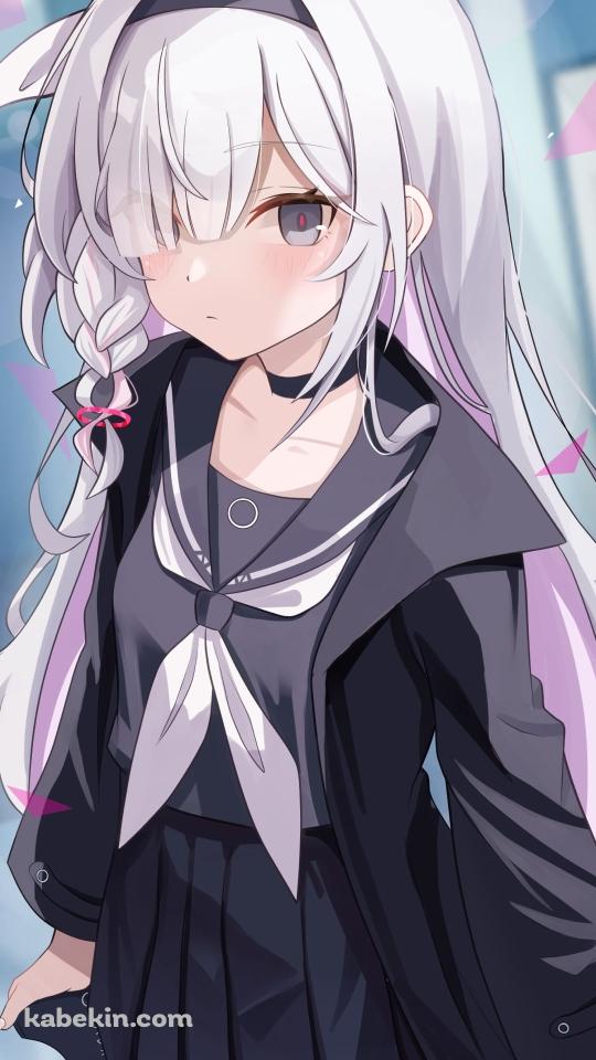 こちらを見つめるプラナ / ブルアカ / ブルーアーカイブのAndroidの壁紙(540px x 960px) スマホ用