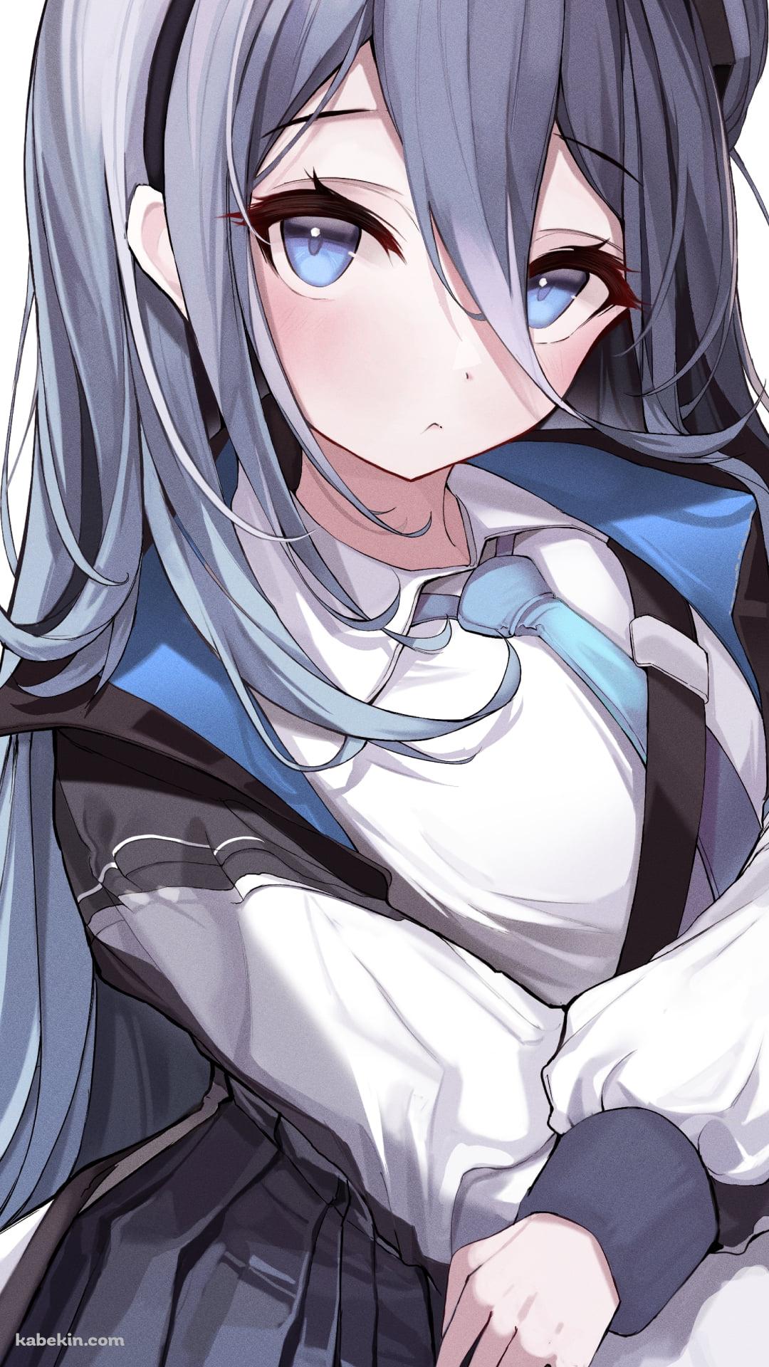 青い瞳でこちらを見つめる天童アリス / ブルーアーカイブのAndroidの壁紙(1080px x 1920px) スマホ用
