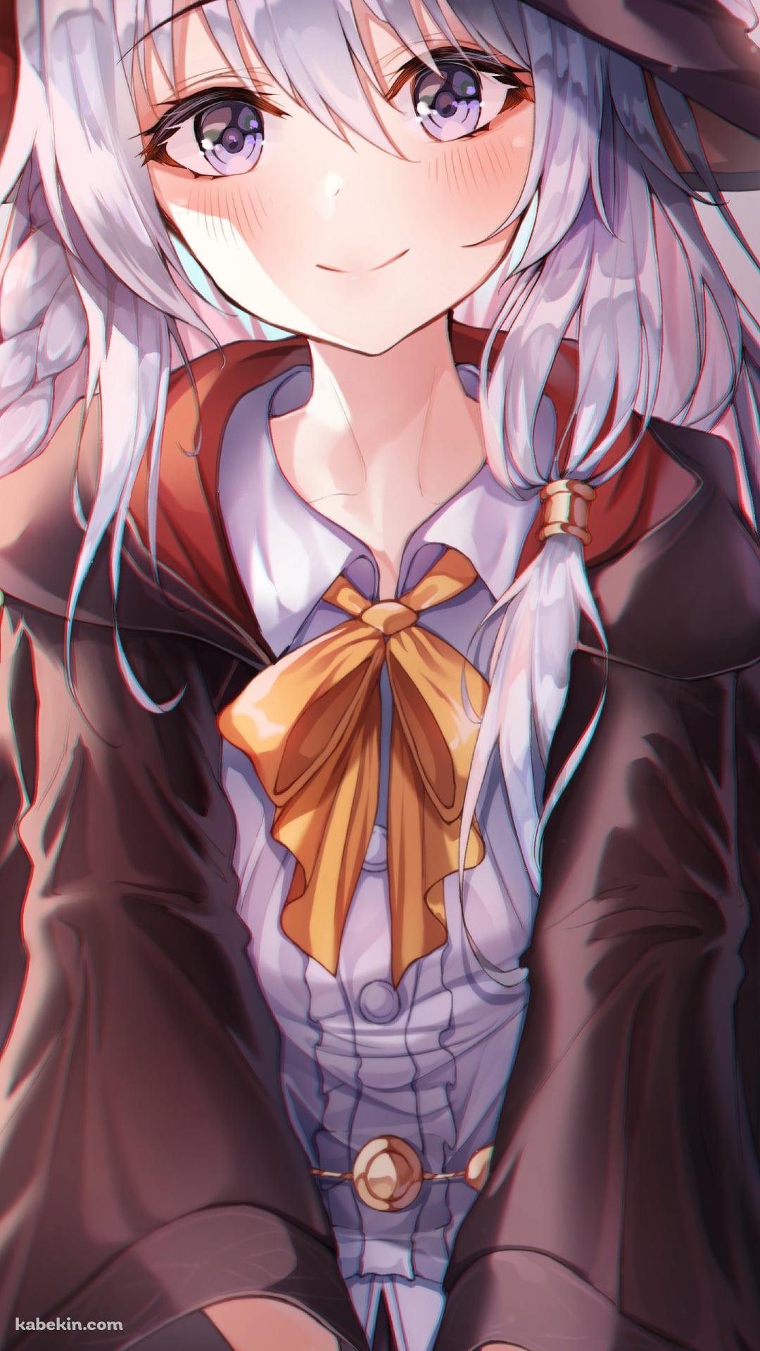 地べたに座り微笑む可愛いイレイナ / 魔女の旅々のAndroidの壁紙(1080px x 1920px) スマホ用