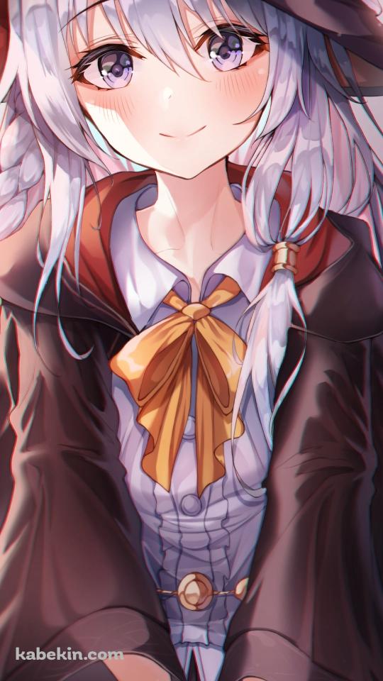 地べたに座り微笑む可愛いイレイナ / 魔女の旅々のAndroidの壁紙(540px x 960px) スマホ用