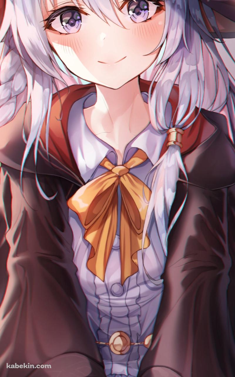 地べたに座り微笑む可愛いイレイナ / 魔女の旅々のAndroidの壁紙(800px x 1280px) スマホ用