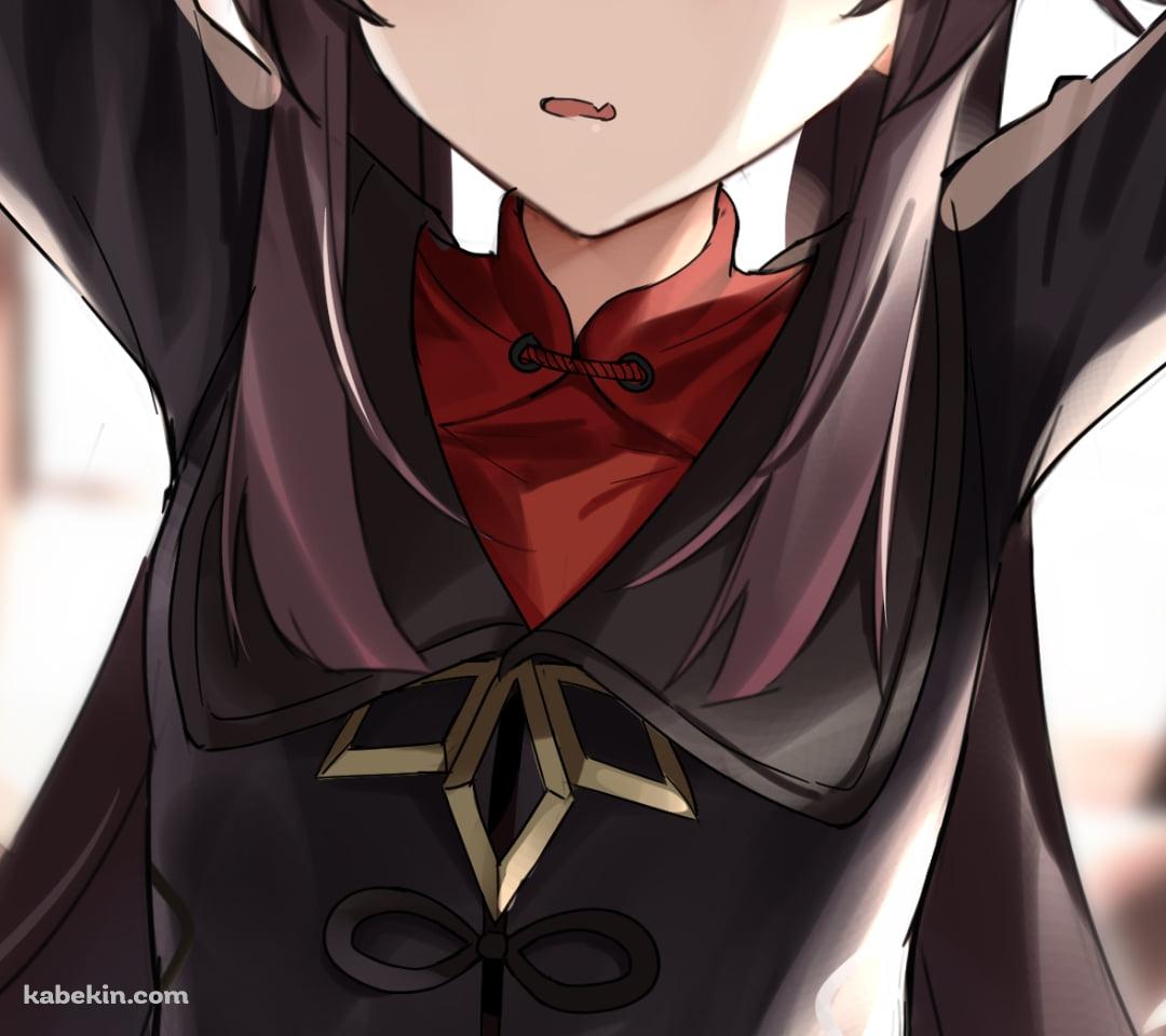 頭を打って涙を流す胡桃 / 原神のAndroidの壁紙(1080px x 960px) スマホ用