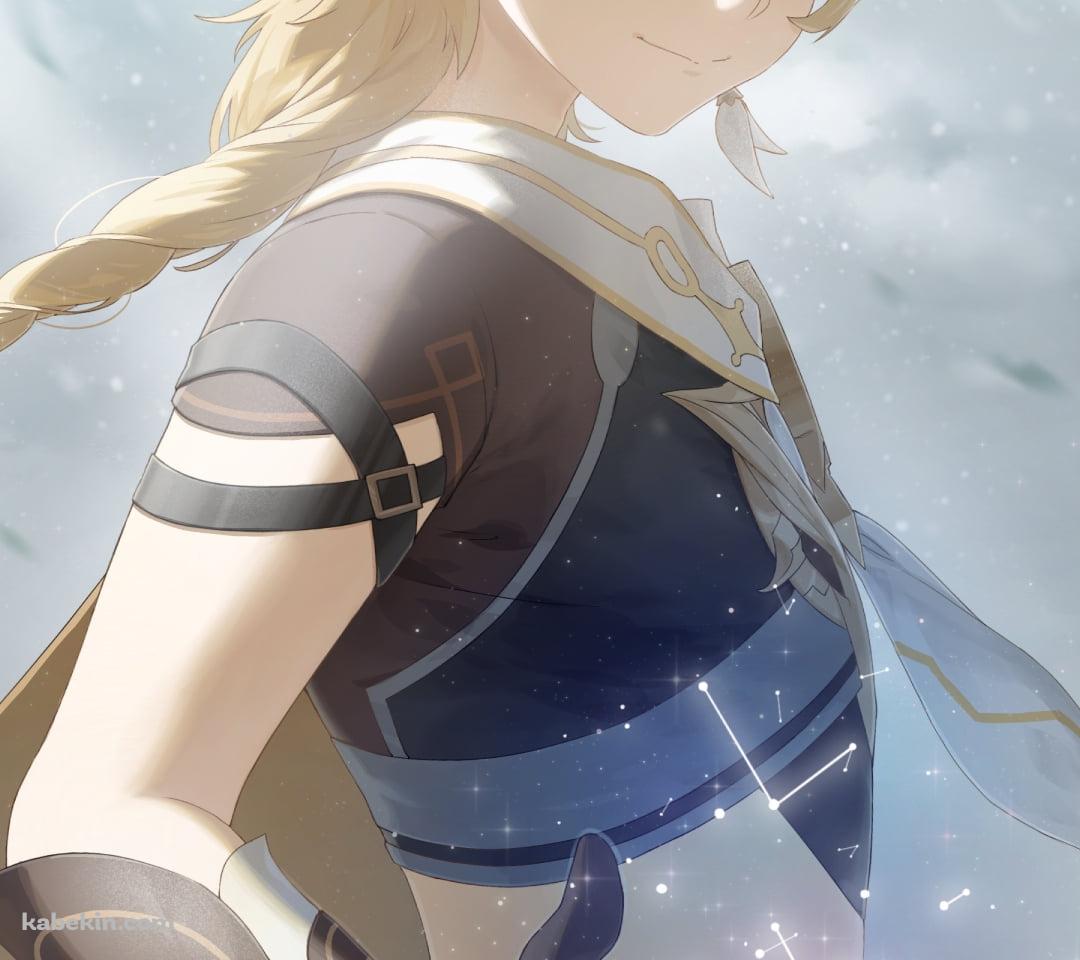 右手の上の星を見る空 / 原神のAndroidの壁紙(1080px x 960px) スマホ用