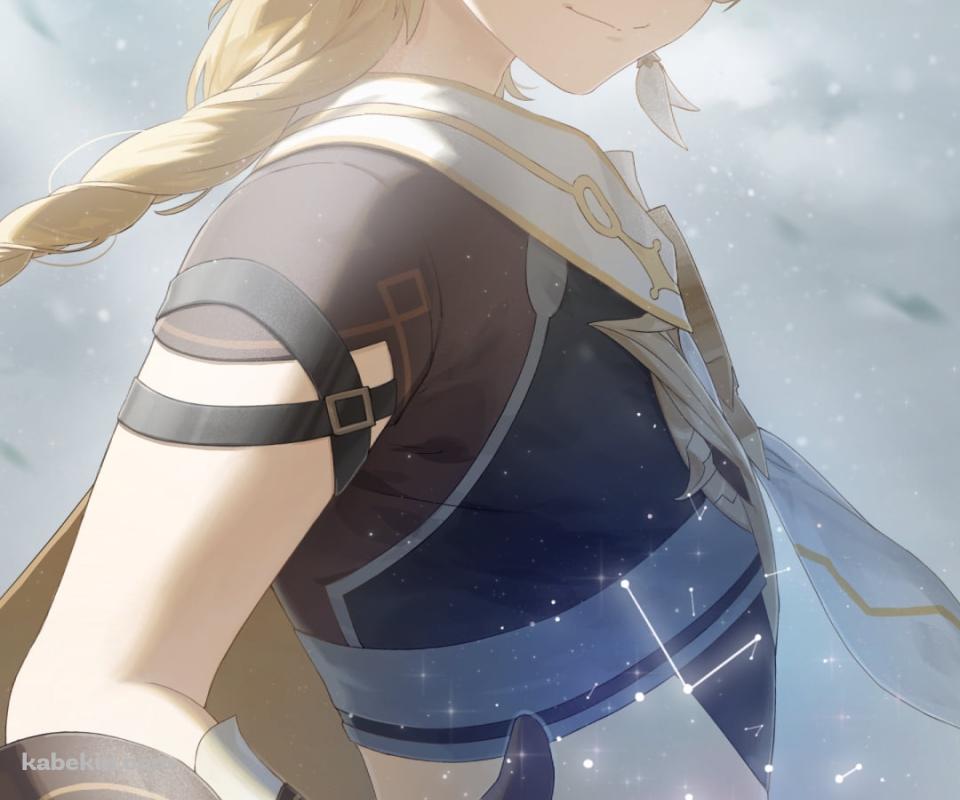 右手の上の星を見る空 / 原神のAndroidの壁紙(960px x 800px) スマホ用